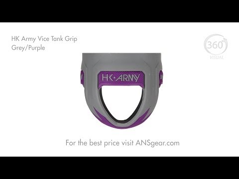 HK Army Vice Tank Grip - Grey/Purple - Visual 360