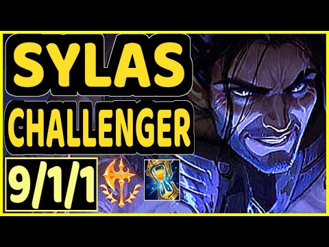 VROW (SYLAS) - 9/1/1 KDA CHALLENGER GAMEPLAY - EUW