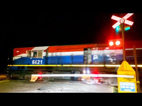 [4K] Tren vacio de NCA con destino a General Deheza pasando por Marcos Juárez!!!!!!