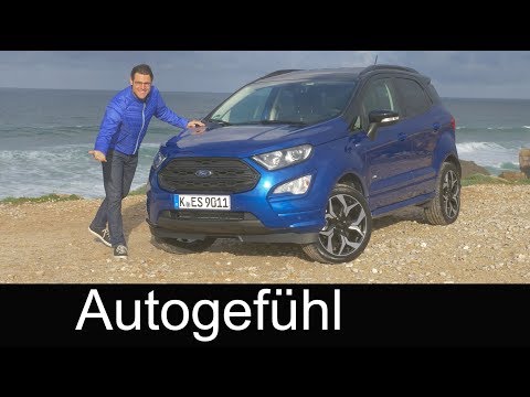 Ford EcoSport ST-Line AWD FULL REVIEW 2018: all-new or Facelift? - Autogefühl
