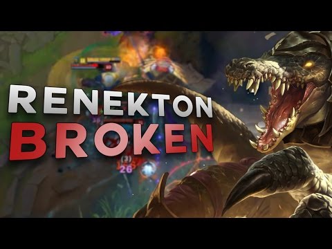 RENEKTON BROKEN?!? SEASON 7 RENEKTON CARRY! - LEAGUE OF LEGENDS GAMEPLAY