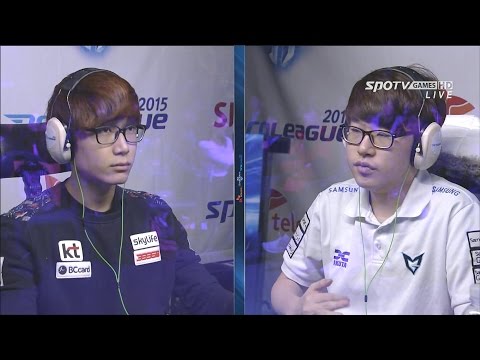 [SPL2015] Zest(KT) vs Solar(Samsung) Set5 Deadwing -EsportsTV, SPL2015