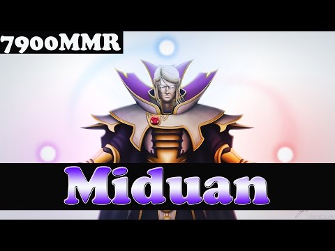 Dota 2 - Miduan 7900 MMR Plays Invoker Vol 5 - Ranked Match Gameplay!