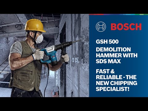 Hex Concrete Demolition Hammer Machine, 5Kg GSH500 Electric: Bosch