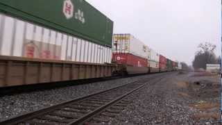 preview picture of video 'NS 224 clear North Dayton with the NS 9304 leading'