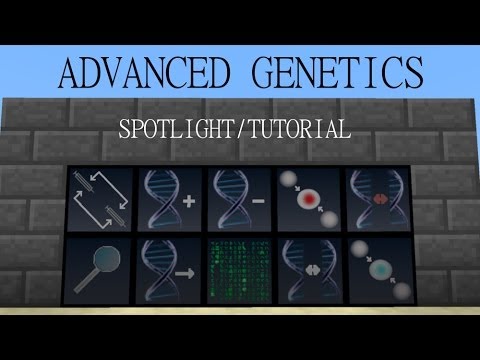 Minecraft Spotlight: ADVANCED GENETICS (1.6.4) -= Mod Showcase & Tutorial =-