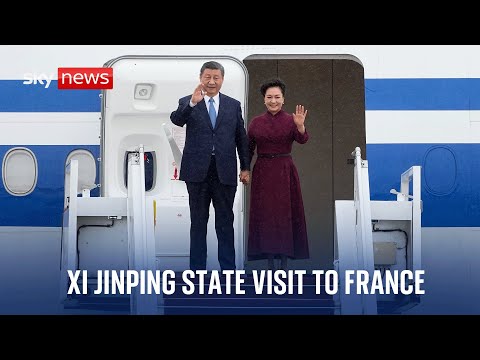 Chinese President Xi Jinping arrives in Paris for state visit to France