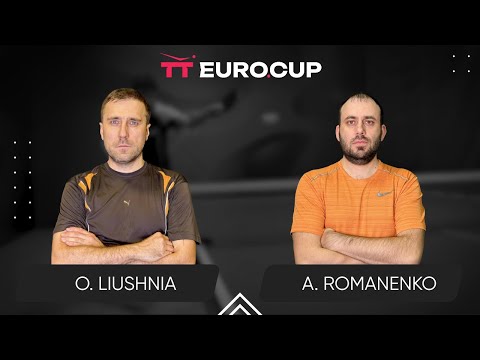 04:30 Oleksandr Liushnia - Andrii Romanenko 31.07.2025 TT Euro.Cup Ukraine Master. TABLE 3