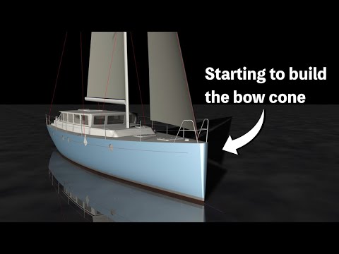 Cedar Shortage & Bow Section Construction - Building A 50ft Sailboat - Ep. 357 RAN Sailing