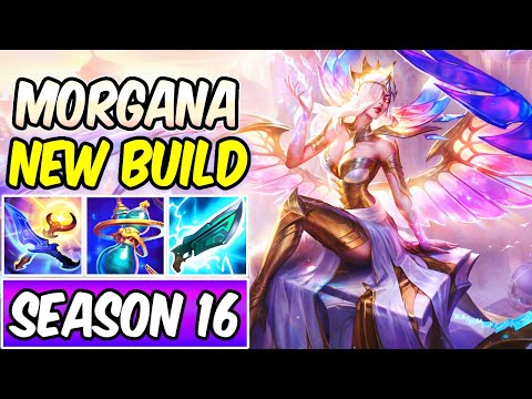 NEW BUILD - SEASON 16 MORGANA - NEW ITEMS FULL AP | PRESTIGE VEILED LADY MORGANA | League of Legends