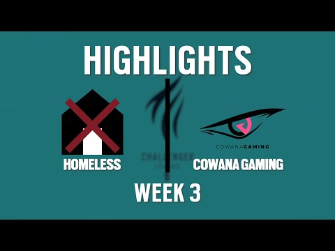 Homeless vs Cowana Gaming | Highlights | European Challenger League Season 1