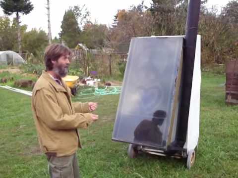 solar food dehydrator / dryer w bio-track! how to tutorial