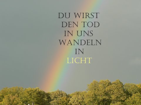 Du wirst den Tod in uns wandeln in Licht (Lied von Kathi Stimmer-Salzeder)