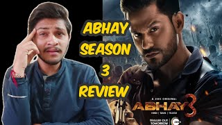 Abhay Season 3 | All Episodes Review | Abhay Season 3 All Episodes | Zee5 | Abhay season 3 Review |