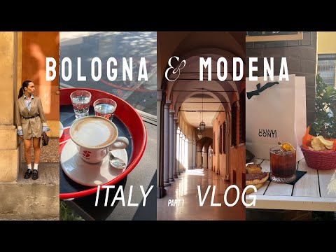 ITALY VLOG 🇮🇹 | Bologna & Modena travel guide | Foods, sights & tips