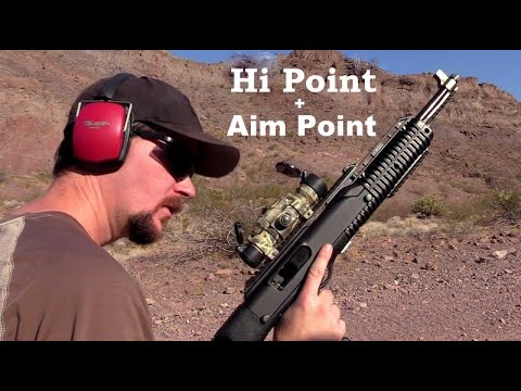 The Hi-Point .45 Carbine - Best $300 I Ever Spent - I Added an Aim Point Red Dot!  Am I Crazy!