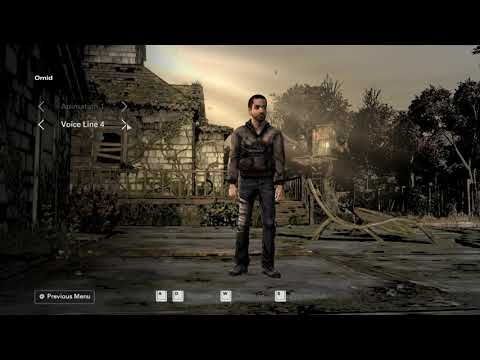 The Walking Dead: Definitive Series - Season 1 Omid's Animations, Voice Lines & Skins