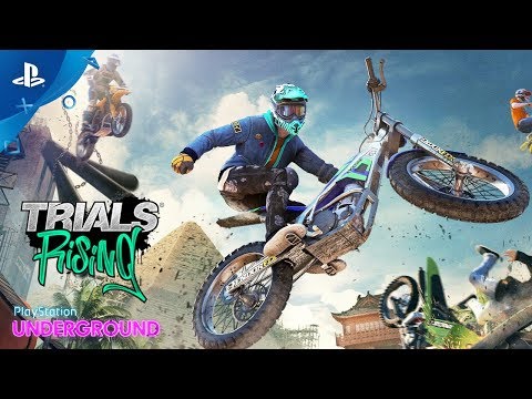 Trials Rising Gameplay - PlayStation Underground