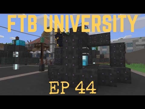 FTB University Ep 44 Void Miner Tier 2 & Ender Armor Wireless Charging
