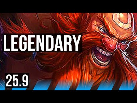 GRAGAS vs SION (MID) | 10/1/14, Legendary, 500+ games | EUW Master | 25.9