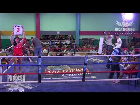 Melvin Lopez VS Benjamin Mendoza - Nica Boxing Promotions