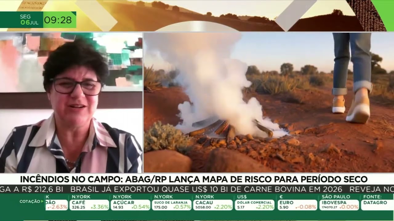 Queimadas: campanha une agro para prevenir incêndios rurais