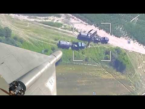Удары дронов Герань-2 в РЛС 36Д6 Украины