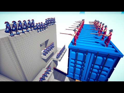 Container vs Tower Takeover Tournament | Totally Accurate Battle Simulator TABS