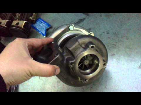 Garrett GT28RS with Garrett T3 exhaust housing externaly wastegated