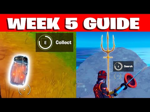 ALL WEEK 5 CHALLENGES GUIDE FORTNITE CHAPTER 2 SEASON 3