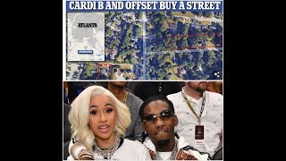 Cardi B and her husband Offset drop $200k to buy up HALF A STREET in Atlanta