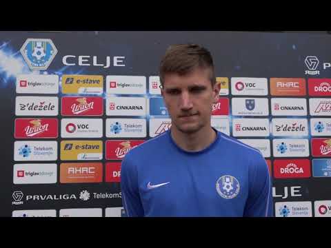 Matic Vrbanec pred tekmo z Aluminijem