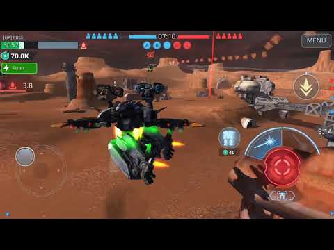 War Robots Ao Jun EMBER AND CALAMITY NO MK2 LEVEL 9
