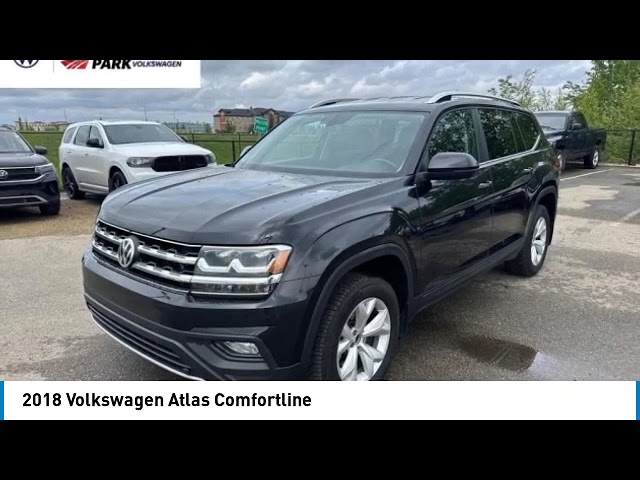 2018 Volkswagen Atlas Comfortline | VW CERTIFIED | LEATHER in Cars & Trucks in Strathcona County