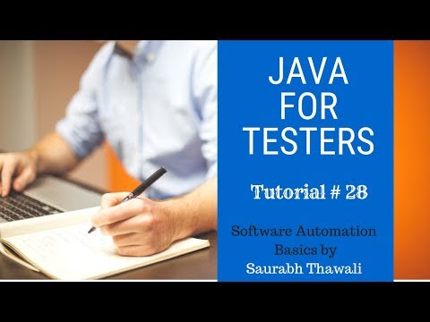 Java For Software Testers For Loop