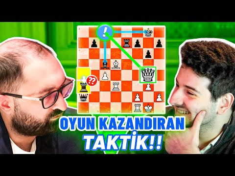 GM Mustafa Yılmaz VS GM Cem Kaan Gökerkan  - 3. Satranç365 Kampı Eğitmenler Arası Turnuva