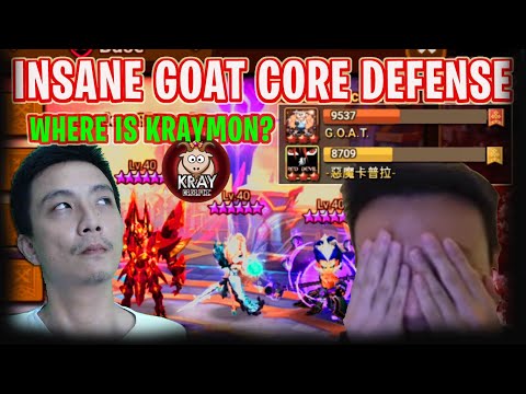 HITTING INSANE GOAT CORE SIEGE DEFENSE, TOP 5 SIEGE BATTLE Summoners War