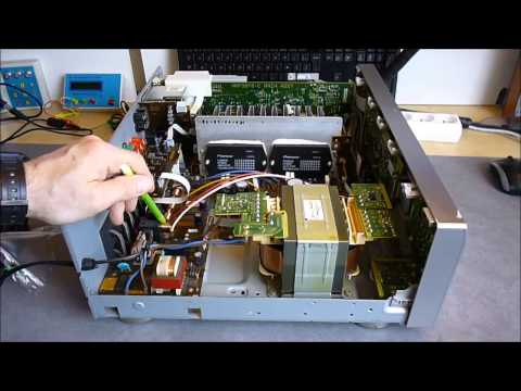 Quick internal view of the Pioneer VSX D814 audo video amplifier