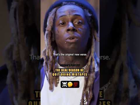 Lil Wayne | Why he quit doing mixtapes 📼 💰💯 #lilwayne #hiphop #rapper #tunechi #weezy