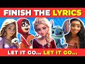Can You Finish These Disney Lyrics? 🎤🎵🧚‍♀️