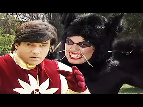 शक्तिमान और कैटगर्ल के बिच घमासान युद्ध - Shaktimaan Episode 90