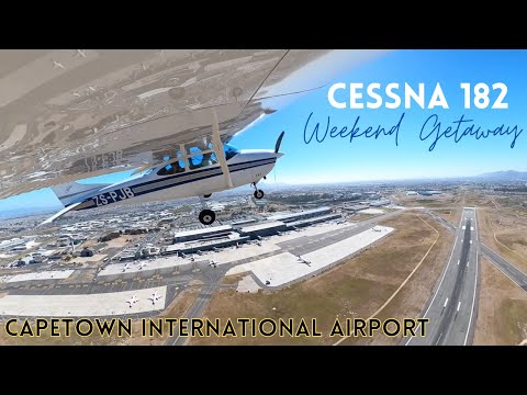 Cessna 182 Trip - PART 1/4: Leaving Cape Town