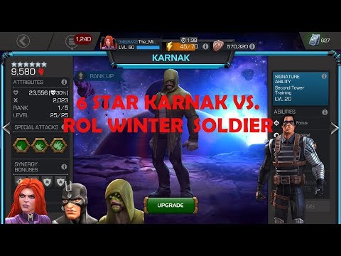 6 STAR KARNAK VS. ROL WINTER SOLDIER (ROYAL FAMILY SYNERGY)