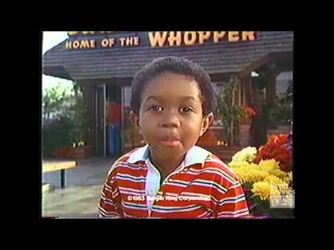 Rare Commercial Vault: Emmanuel Lewis Burger King (1983 HD)