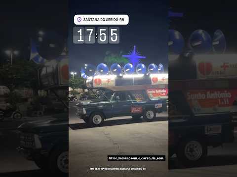 Ford F.1000 Carro de Som Luciano Som Parelhas-RN Em Santana do Seridó-RN