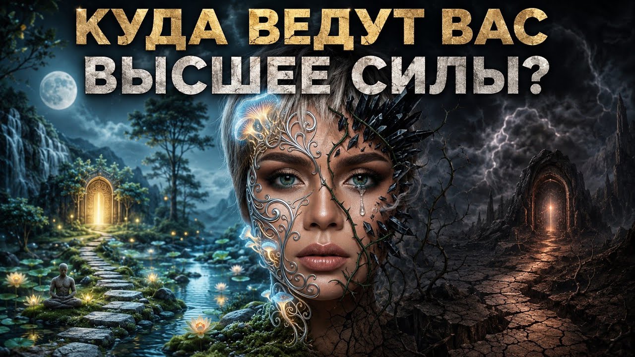 ‼️ШОК‼️КУДА ВЕДУТ ВАС ВЫСШИЕ СИЛЫ???#гадание #таро #tarot 