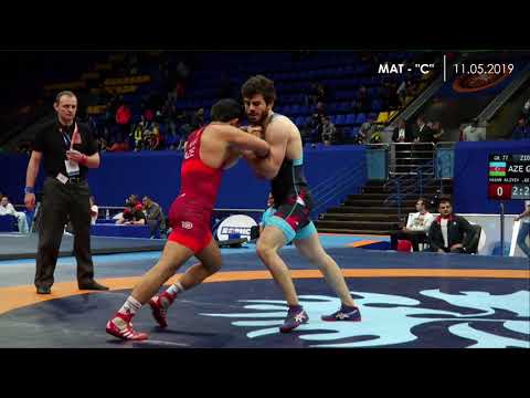 GR 77 kg HASAN ALIYEY (AZE) - GELA BOLKVADZE (GEO)
