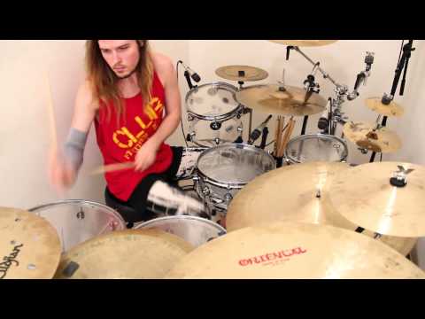 Drum Freestyle Mash-Up 11 - Hi-Hat Work, Linear/Rudiment Licks, Double Pedal Odd Phrasing