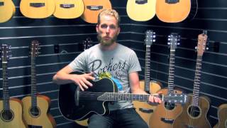 Video thumbnail for Martinez Jazz Hybrid Small Body Guitar Demo - Muso City by Musocity
