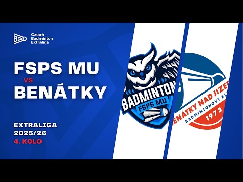 Badminton FSpS MU vs. BK 1973 Benátky nad Jizerou | 23.11.2025 | Extraliga 4. kolo